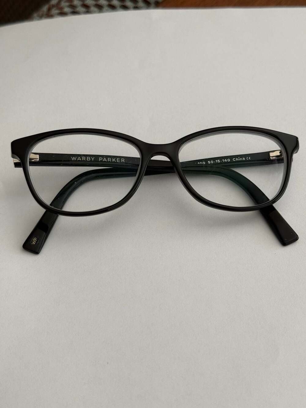 Warby Parker Daisy N 100 Black Eyeglass Frames